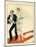 1920s France La Vie Parisienne Magazine Plate-null-Mounted Giclee Print