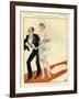 1920s France La Vie Parisienne Magazine Plate-null-Framed Giclee Print