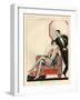 1920s France La Vie Parisienne Magazine Plate-null-Framed Giclee Print