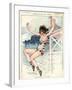 1920s France La Vie Parisienne Magazine Plate-null-Framed Giclee Print