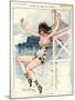 1920s France La Vie Parisienne Magazine Plate-null-Mounted Giclee Print