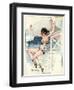 1920s France La Vie Parisienne Magazine Plate-null-Framed Giclee Print