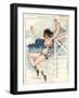 1920s France La Vie Parisienne Magazine Plate-null-Framed Giclee Print