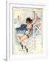 1920s France La Vie Parisienne Magazine Plate-null-Framed Giclee Print