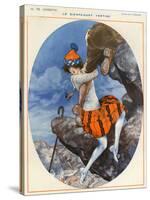 1920s France La Vie Parisienne Magazine Plate-null-Stretched Canvas