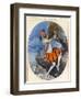 1920s France La Vie Parisienne Magazine Plate-null-Framed Giclee Print