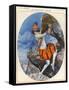 1920s France La Vie Parisienne Magazine Plate-null-Framed Stretched Canvas