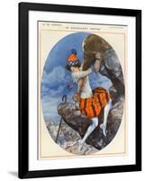 1920s France La Vie Parisienne Magazine Plate-null-Framed Giclee Print