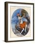 1920s France La Vie Parisienne Magazine Plate-null-Framed Giclee Print