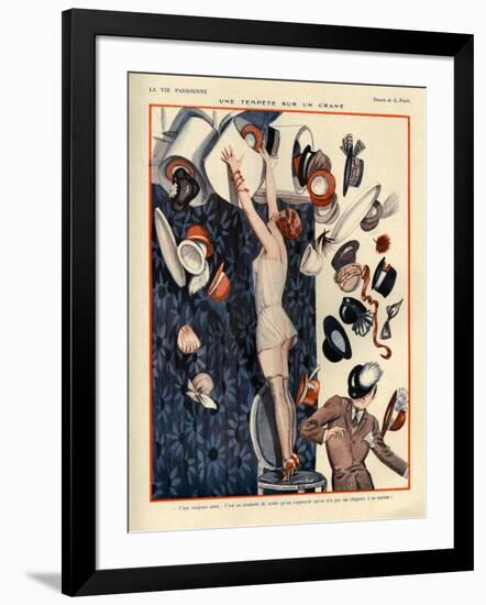 1920s France La Vie Parisienne Magazine Plate-null-Framed Giclee Print