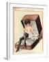 1920s France La Vie Parisienne Magazine Plate-null-Framed Giclee Print