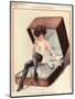 1920s France La Vie Parisienne Magazine Plate-null-Mounted Giclee Print