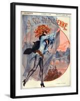 1920s France La Vie Parisienne-null-Framed Giclee Print