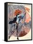 1920s France La Vie Parisienne-null-Framed Stretched Canvas