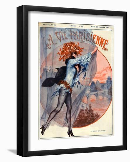 1920s France La Vie Parisienne-null-Framed Giclee Print