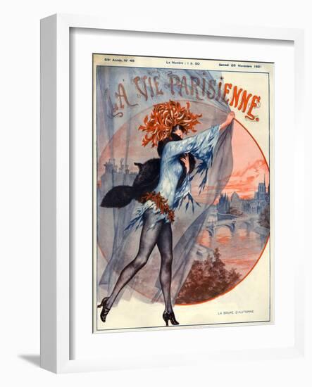 1920s France La Vie Parisienne-null-Framed Giclee Print