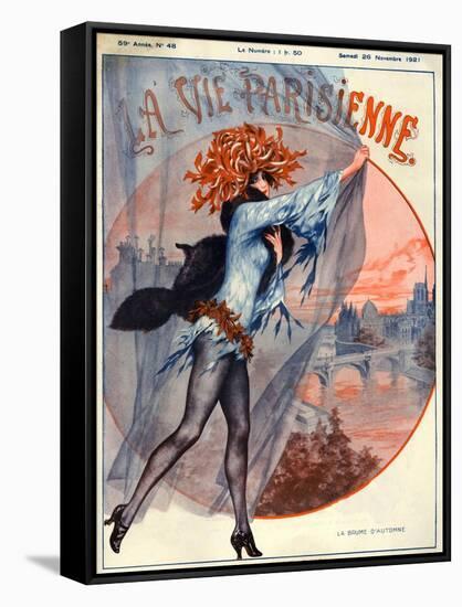 1920s France La Vie Parisienne-null-Framed Stretched Canvas