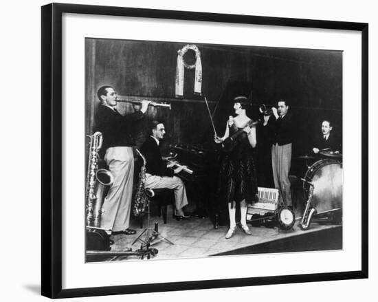 1920S Jazz Band-null-Framed Photographic Print