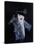 1920s Lady with Feather Boa-Susan Adams-Stretched Canvas