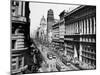 1920s Market Street Looking Toward the Ferry Building Track for Cable Cars San Francisco-null-Mounted Premium Photographic Print