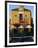 1920s Spanish Style Architecture in Downtown Sarasota, Florida, USA-Fraser Hall-Framed Photographic Print