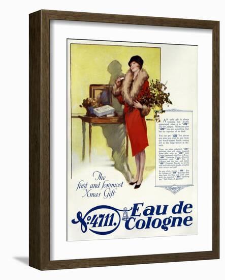 1920s UK 4711 Eau de Cologne Magazine Advertisement-null-Framed Giclee Print
