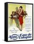 1920s UK 4711 Eau de Cologne Magazine Advertisement-null-Framed Stretched Canvas