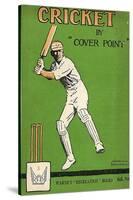 1920s UK Cricket Book Cover-null-Stretched Canvas