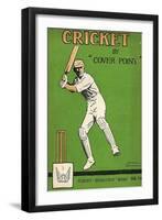 1920s UK Cricket Book Cover-null-Framed Giclee Print
