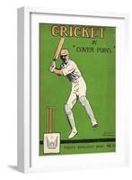 1920s UK Cricket Book Cover-null-Framed Giclee Print