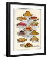 1920s UK Food Magazine Plate-null-Framed Giclee Print