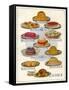 1920s UK Food Magazine Plate-null-Framed Stretched Canvas