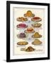 1920s UK Food Magazine Plate-null-Framed Giclee Print