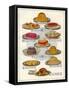 1920s UK Food Magazine Plate-null-Framed Stretched Canvas