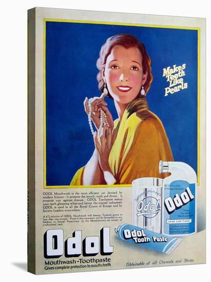 1920s UK Odol Magazine Advertisement-null-Stretched Canvas