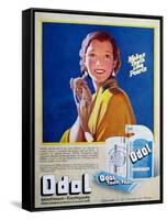 1920s UK Odol Magazine Advertisement-null-Framed Stretched Canvas