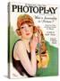 1920s UK Photoplay Magazine Cover-null-Stretched Canvas