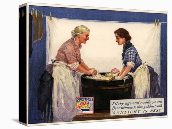 1920s UK Sunlight Soap Magazine Advertisement-null-Stretched Canvas