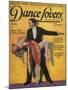 1920s USA Dance Lovers Magazine Cover-null-Mounted Giclee Print