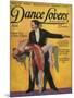 1920s USA Dance Lovers Magazine Cover-null-Mounted Giclee Print