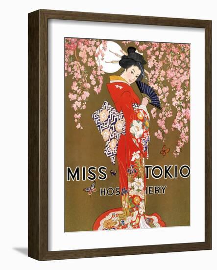 1920s USA Miss Tokio Magazine Advertisement-null-Framed Giclee Print