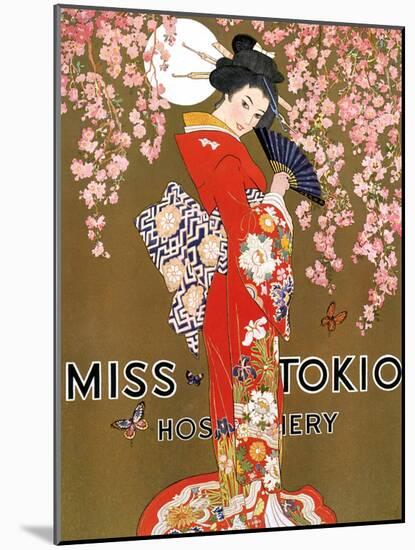 1920s USA Miss Tokio Magazine Advertisement-null-Mounted Giclee Print