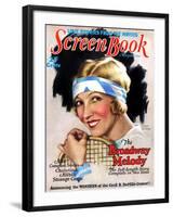 1920s USA Screen Book Magazine Cover-null-Framed Giclee Print