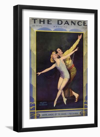 1920s USA The Dance Magazine Cover-null-Framed Giclee Print