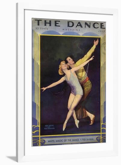 1920s USA The Dance Magazine Cover-null-Framed Giclee Print