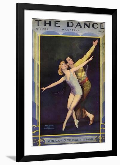 1920s USA The Dance Magazine Cover-null-Framed Giclee Print