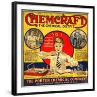1920s USA The Porter Chemical Company Magazine Advertisement-null-Framed Giclee Print
