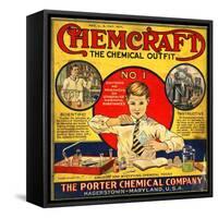 1920s USA The Porter Chemical Company Magazine Advertisement-null-Framed Stretched Canvas