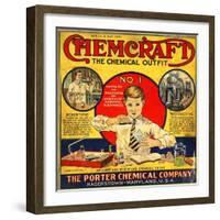 1920s USA The Porter Chemical Company Magazine Advertisement-null-Framed Giclee Print