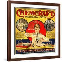 1920s USA The Porter Chemical Company Magazine Advertisement-null-Framed Giclee Print